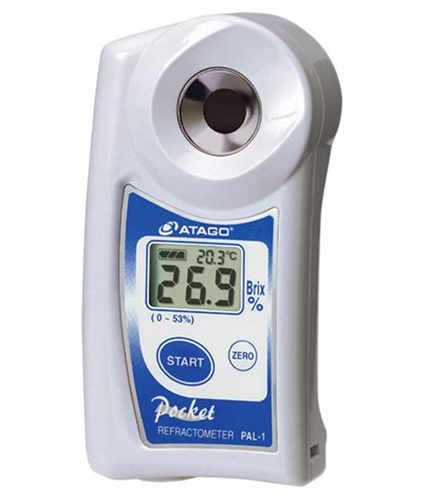 refractometer digital atago pal-1|atago refractometer price.